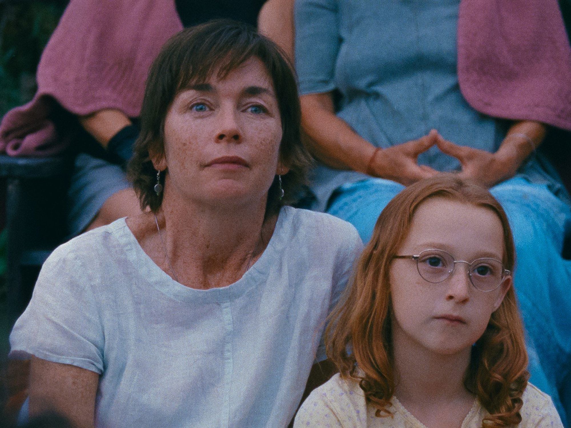 Julianne Nicholson and Zoe Ziegler in Janet Planet