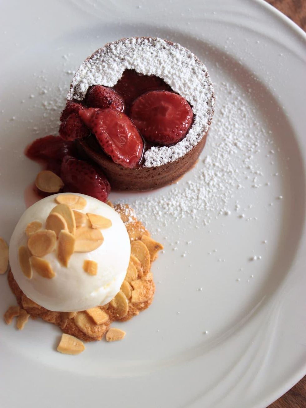 Juliet Italian Kitchen chocolate lava cake