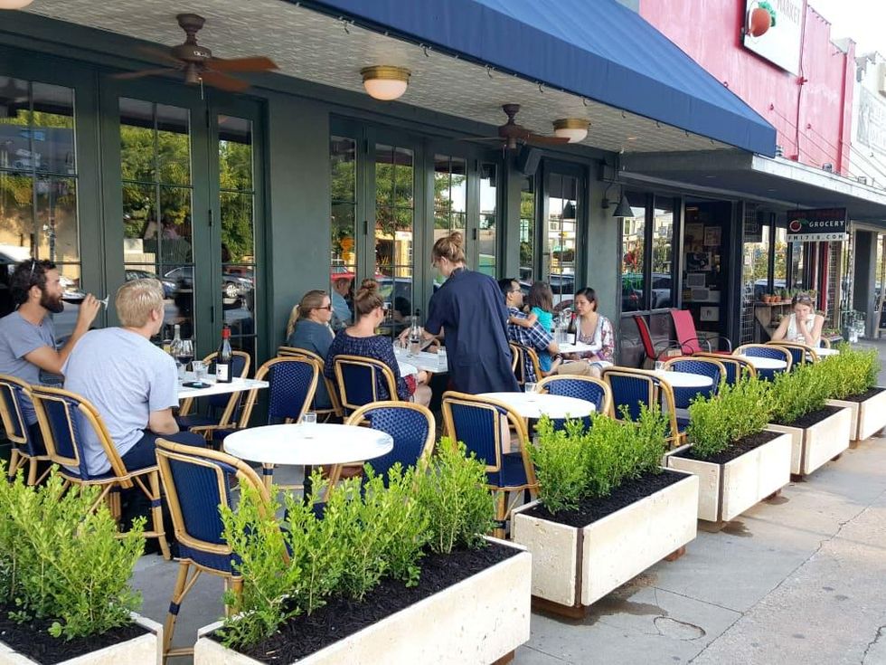 June's All Day restaurant Austin South Congress patio