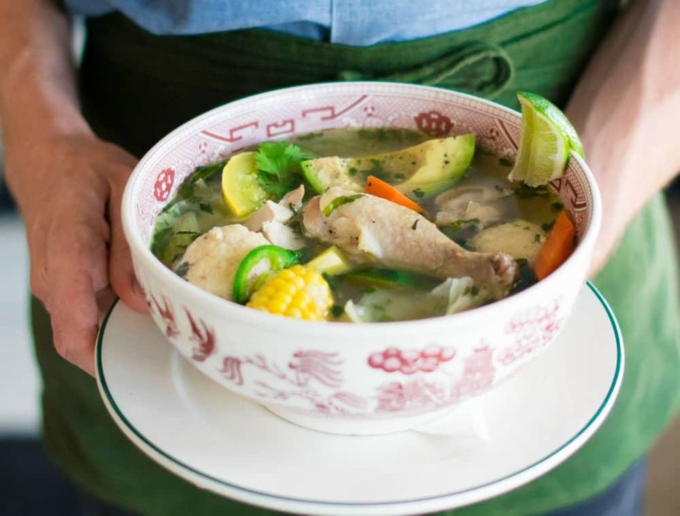 Junes Matzo Ball Caldo