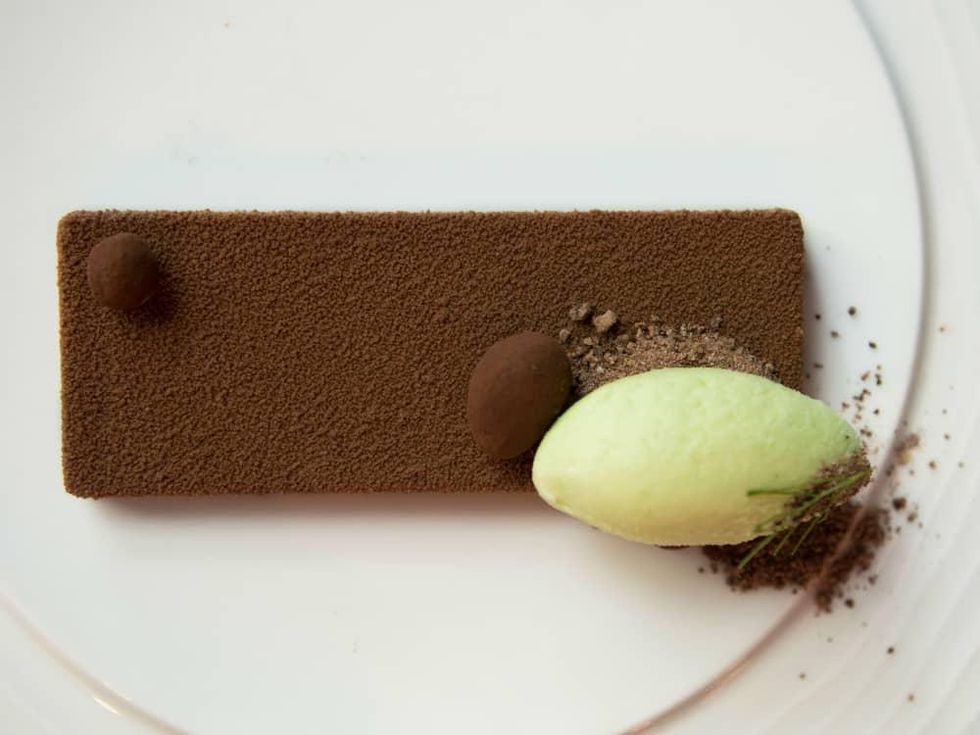 Juniper dessert mint chocolate