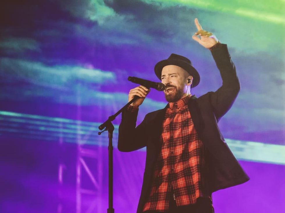 Justin Timberlake Stevie Wonder F1