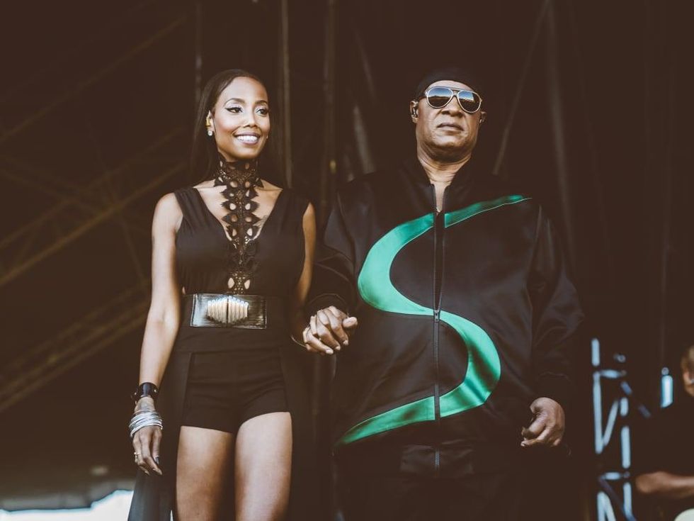 Justin Timberlake Stevie Wonder F1