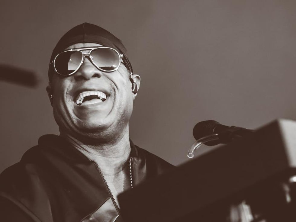 Justin Timberlake Stevie Wonder F1