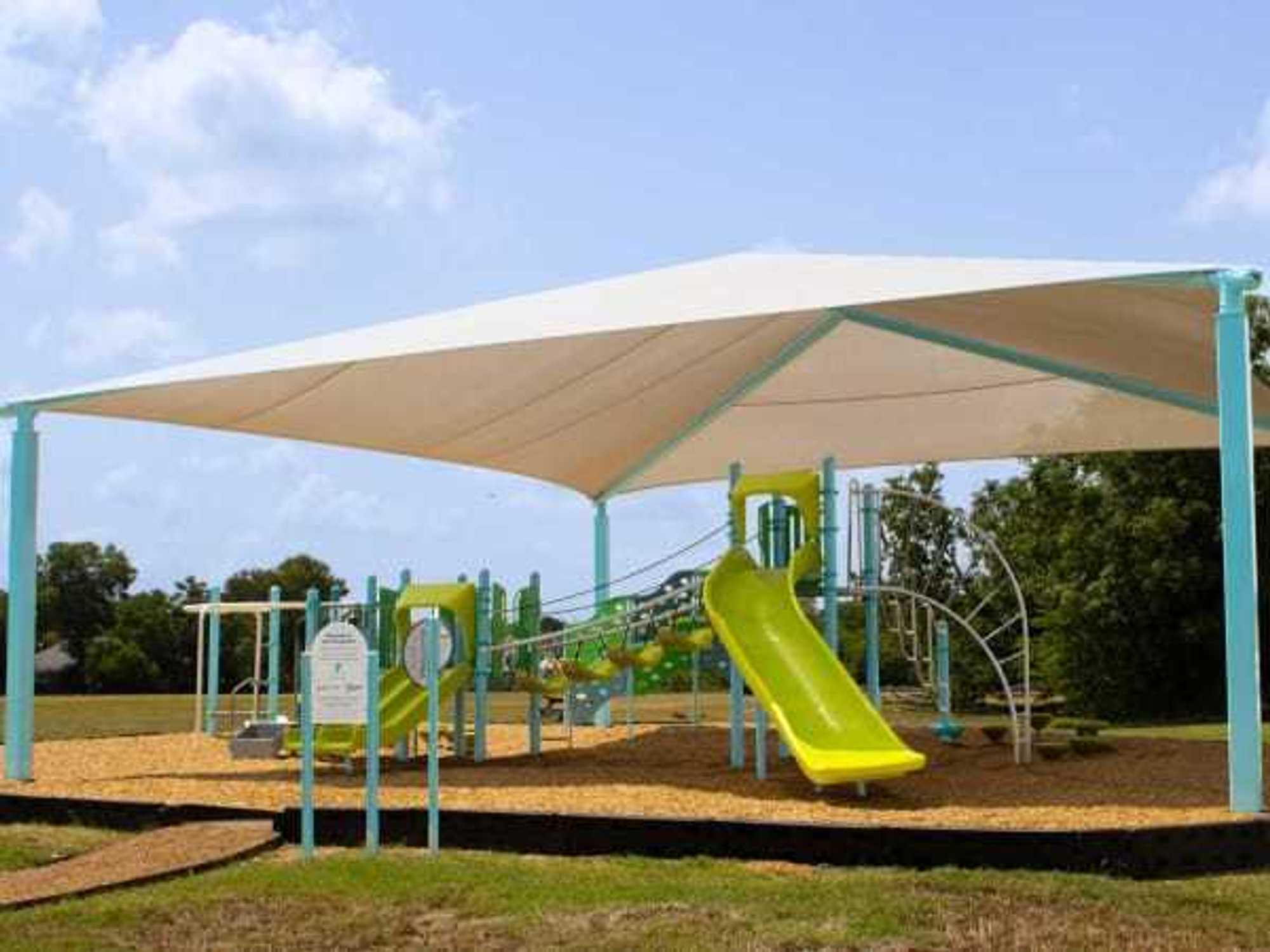 Kaboom! Playscape and Nature Exploration area at East Communities YMCA