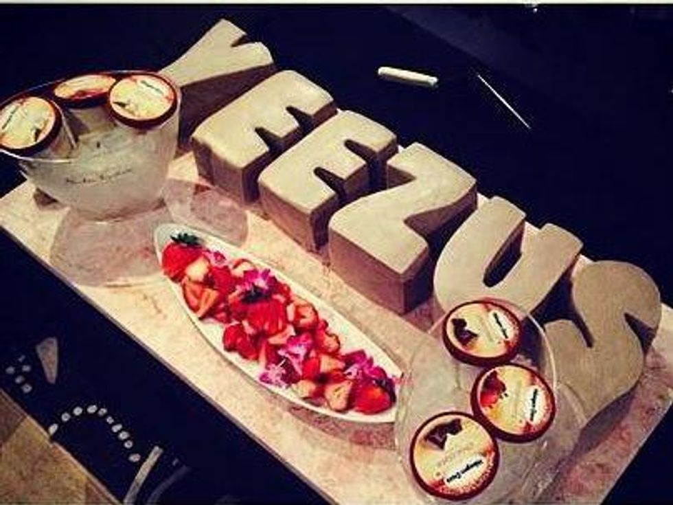 Kanye West Yeezus Birthday Cake