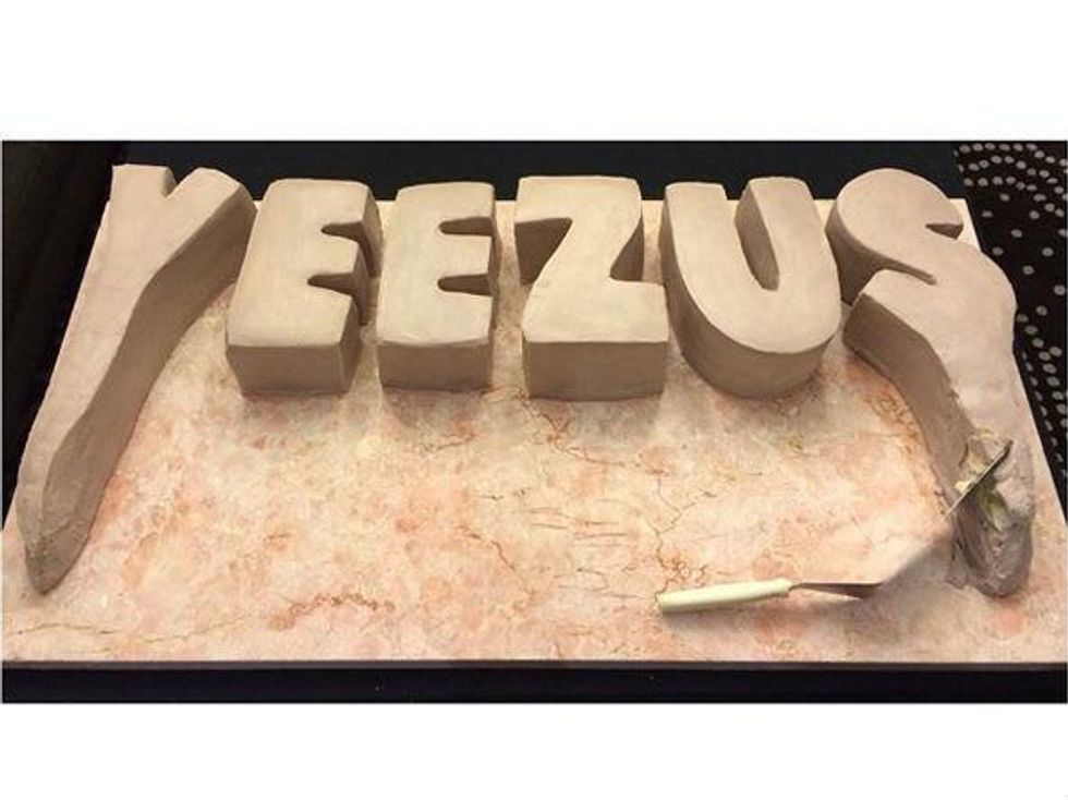 Kanye West Yeezus Birthday Cake