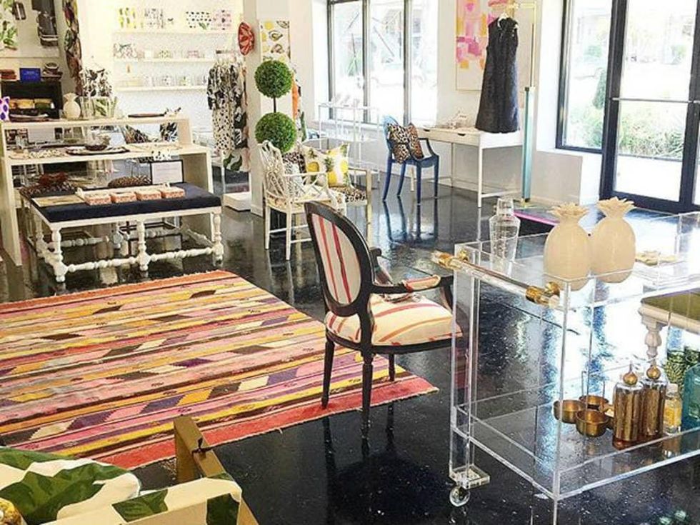 Katie Kime interior brick and mortar