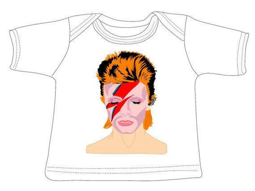 Kayci Wheatley David Bowie t-shirt