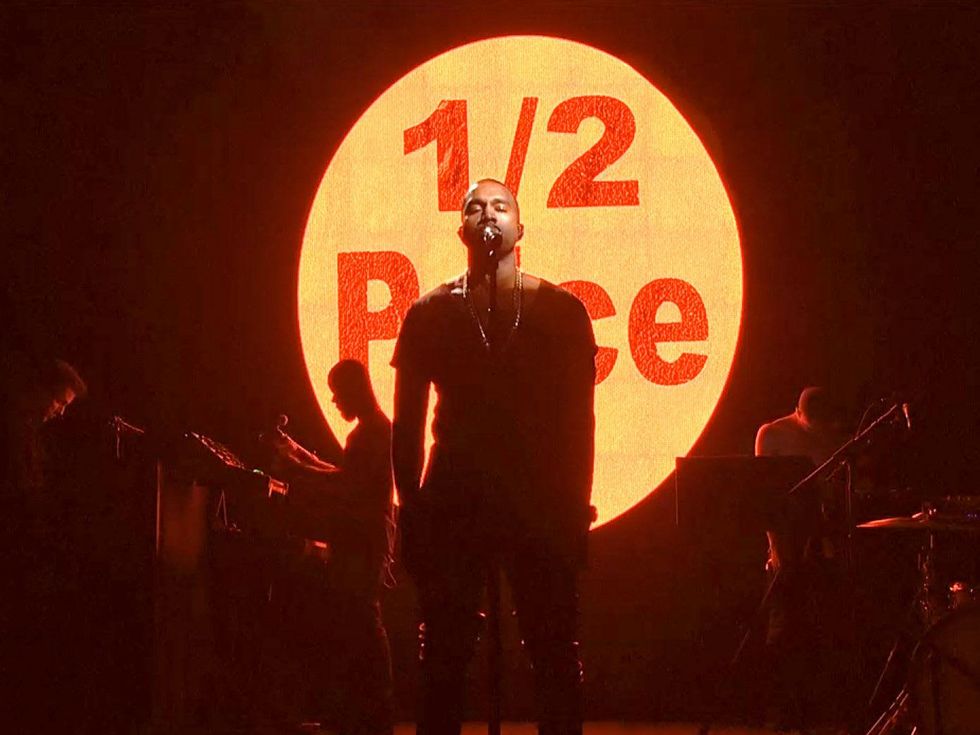 Kayne West New Slaves Saturday Night Live May 2013