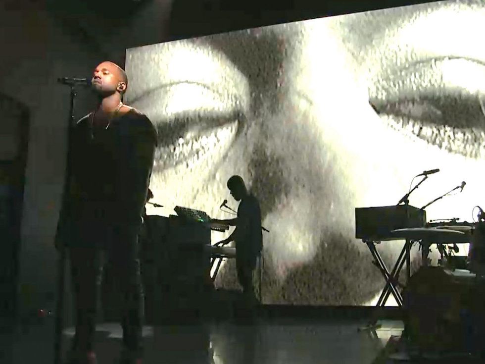 Kayne West SNL New Slaves May 2013