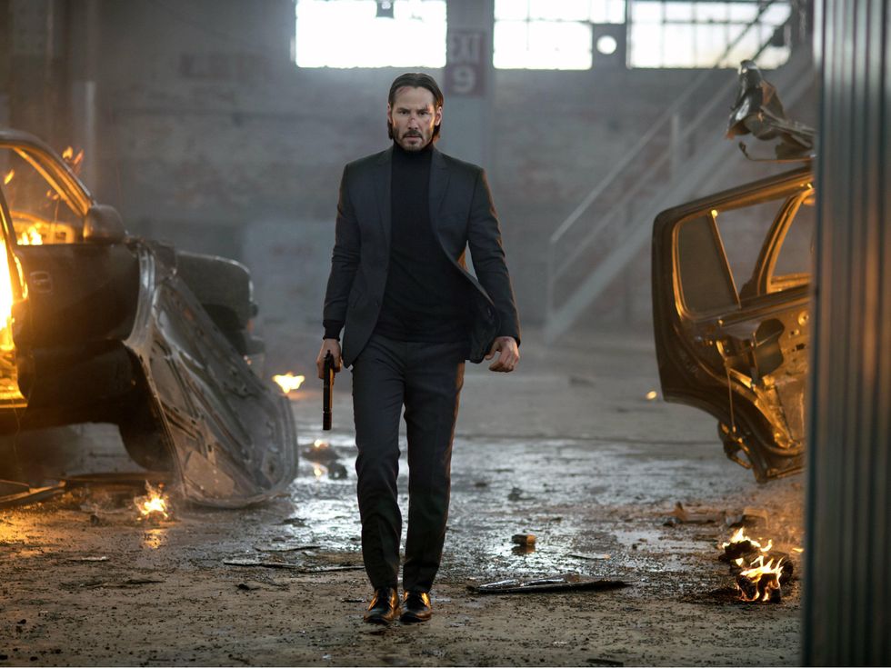 Keanu Reeves in John Wick for Fantastic Fest