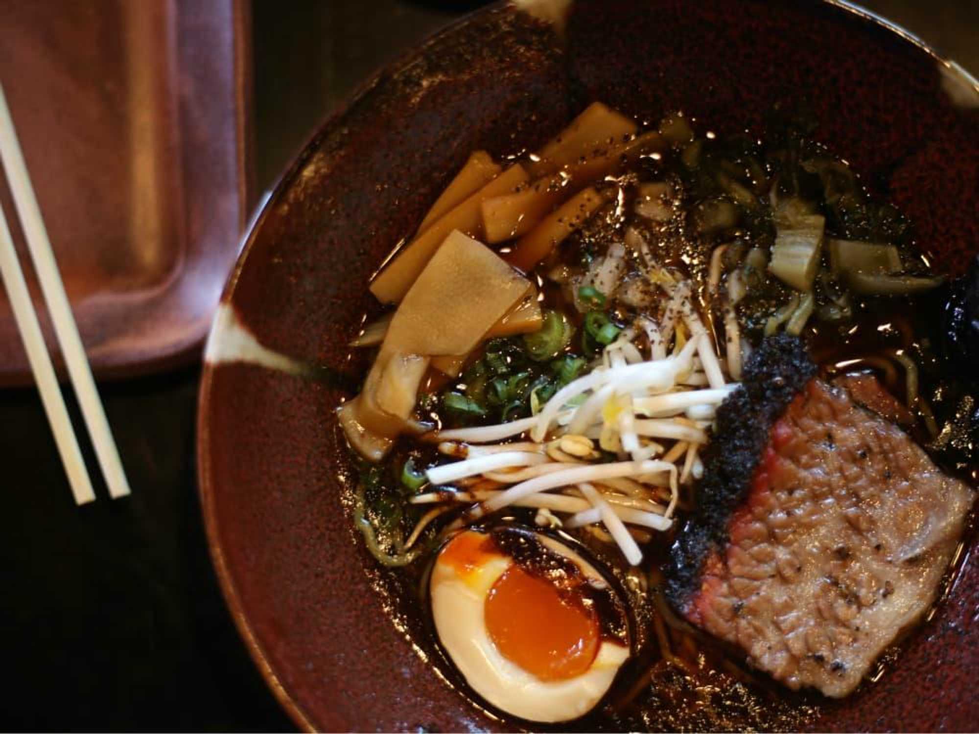 Kemuri Tatsu-Ya Texas barbecue ramen
