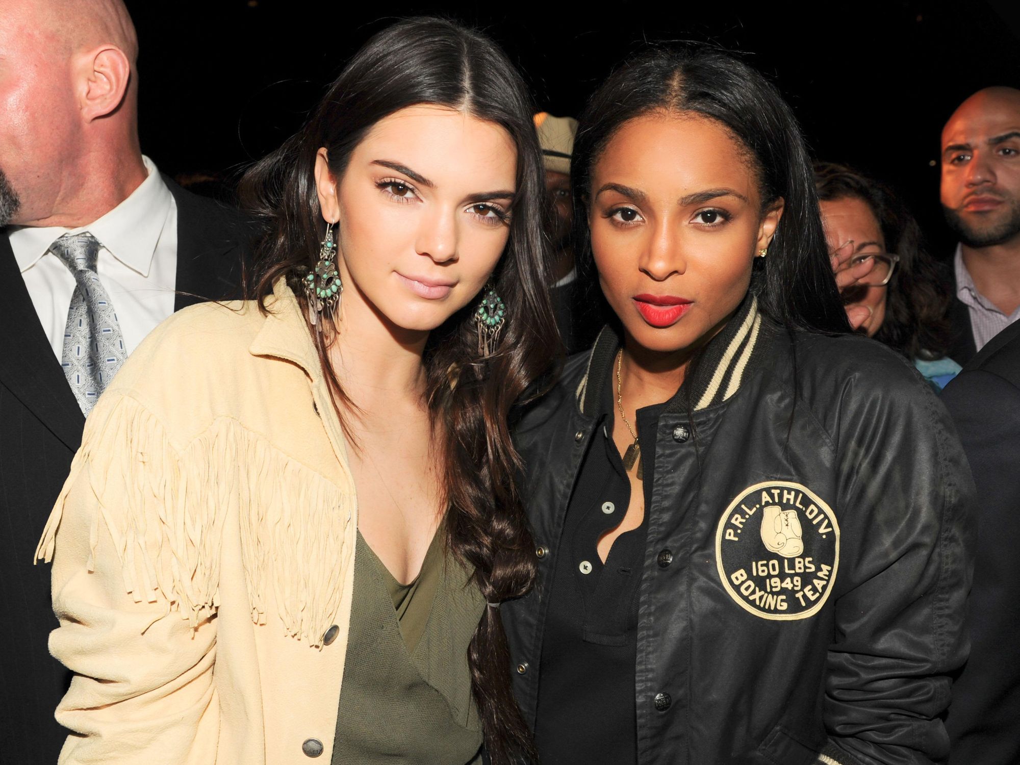 Kendall Jenner and Ciara at Ralph Lauren Polo event