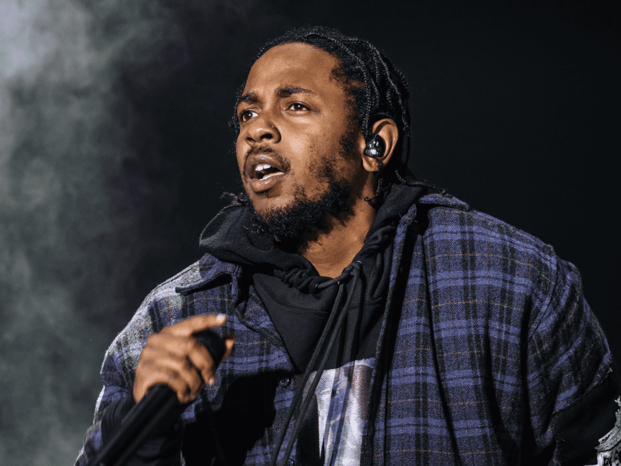 Kendrick Lamar performs at American Airlines Center on July 14.