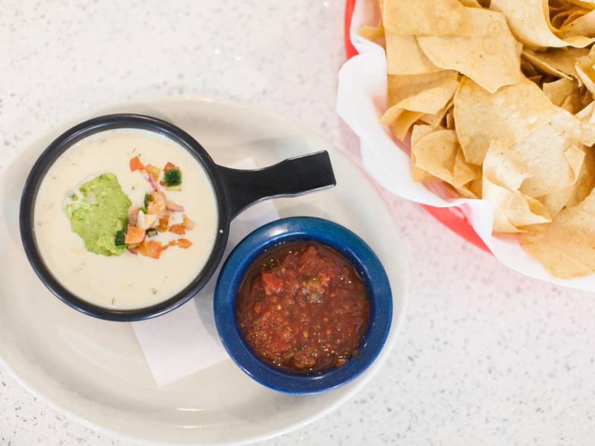 Kerbey Lane chips and queso