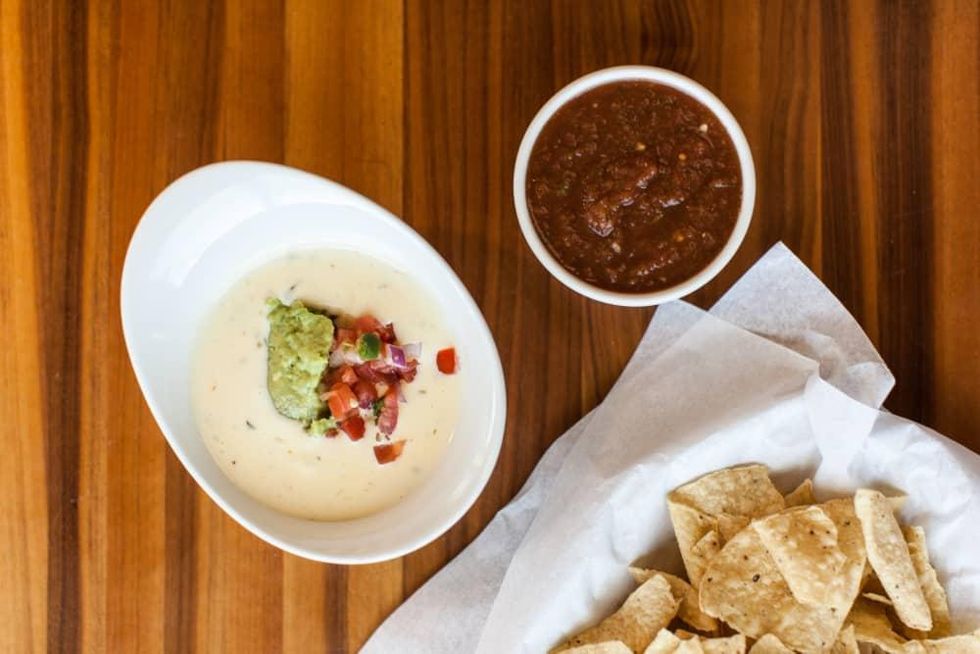 Kerbey Lane queso and salsa