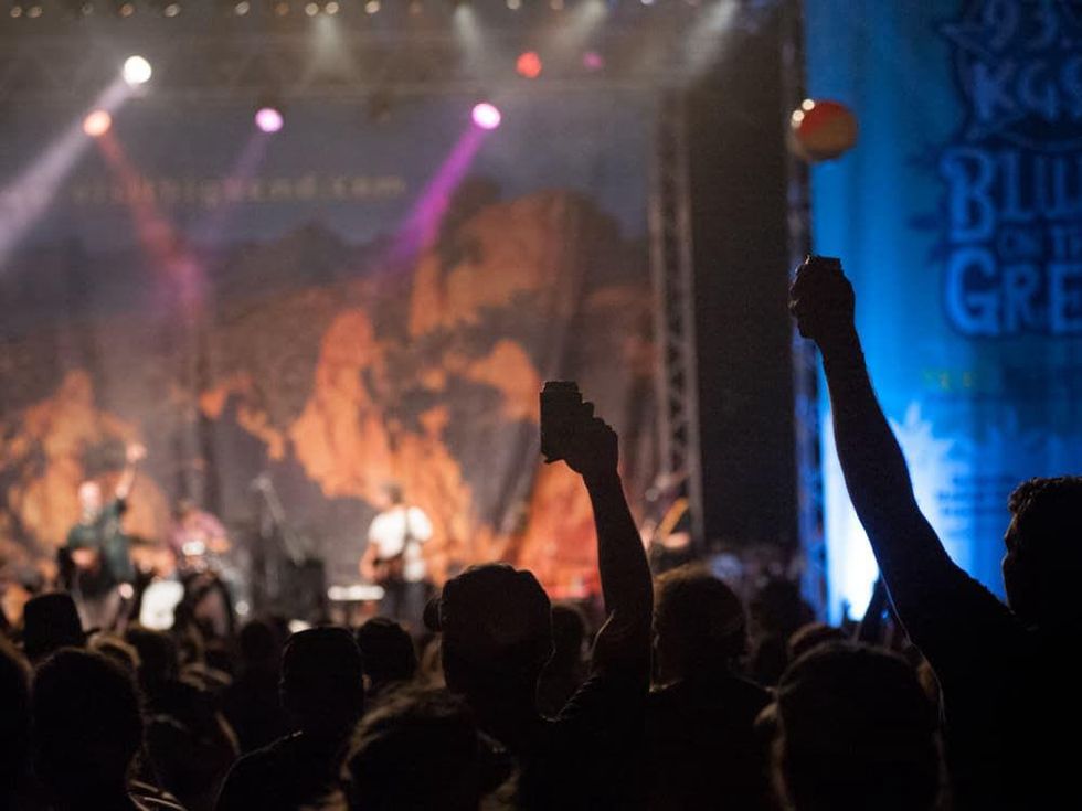 Scenes from Blues on the Green Austin's quintessential summer music