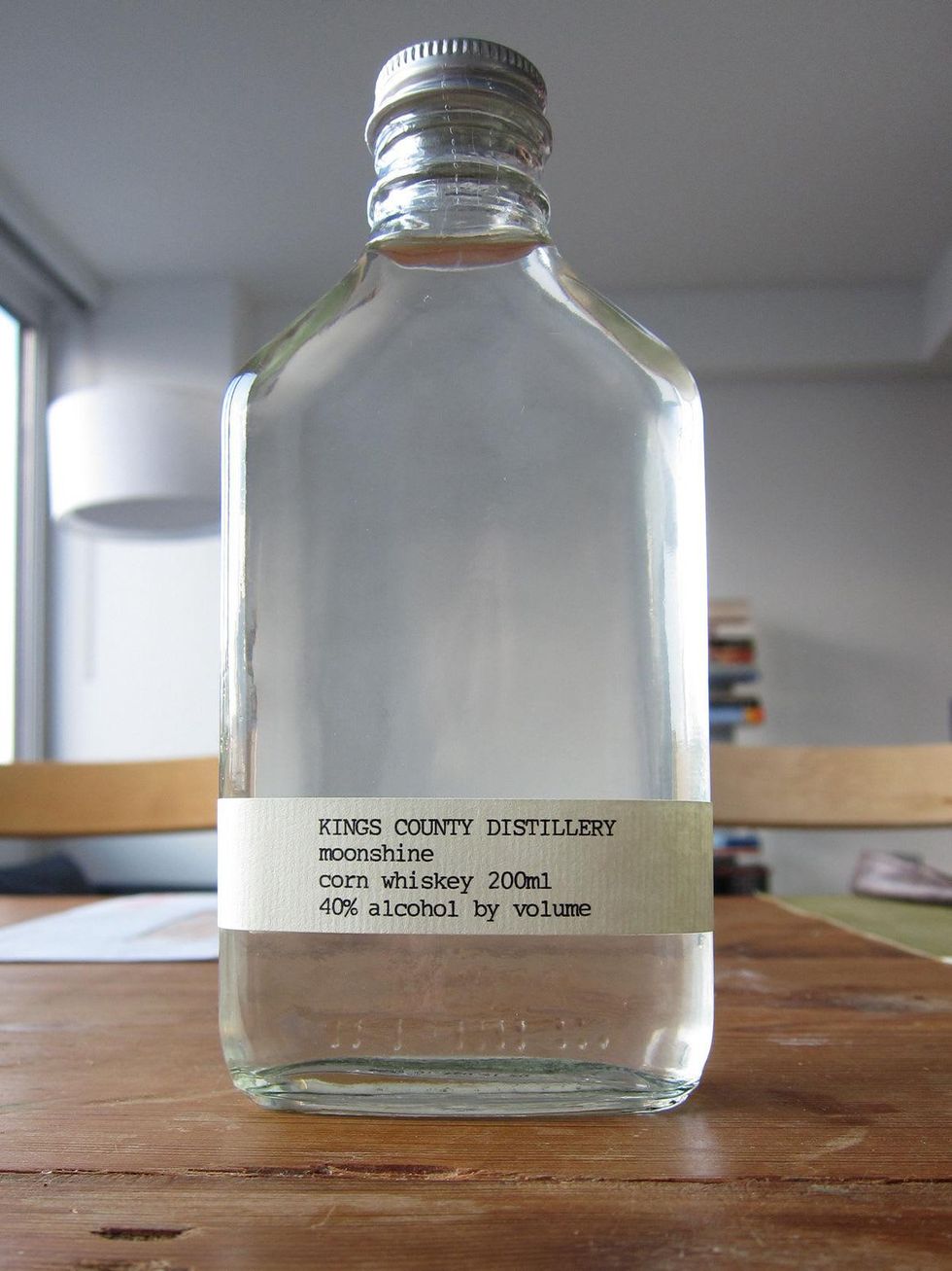Kings County Distillery Moonshine in bottle