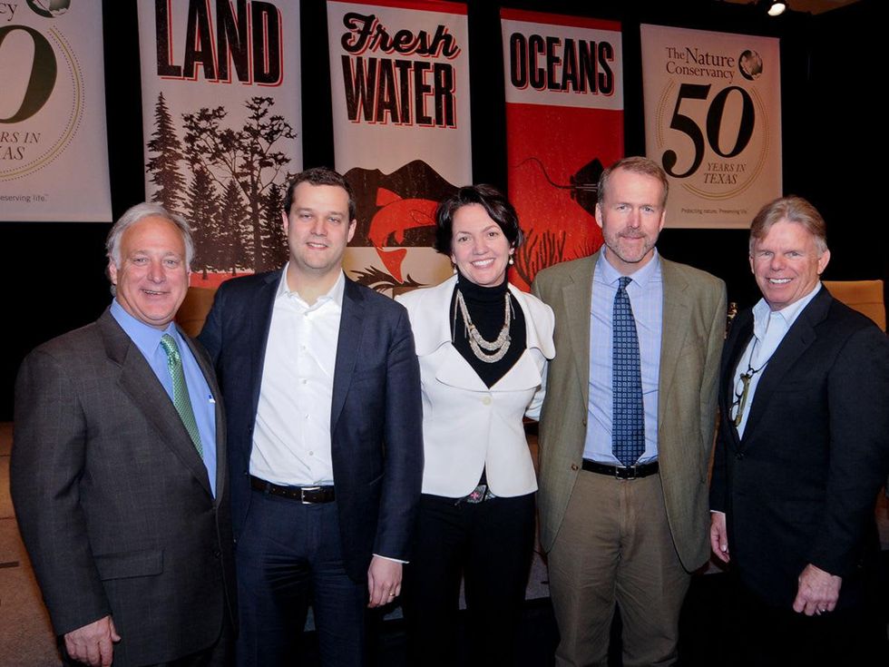 Kirk Watson and Tom Meredith at Nature Conservancy Luncheon