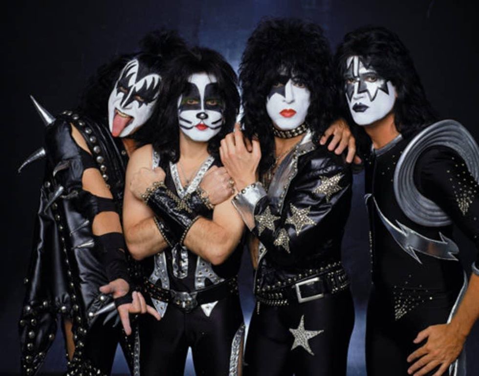 KISS and Def Leppard in concert