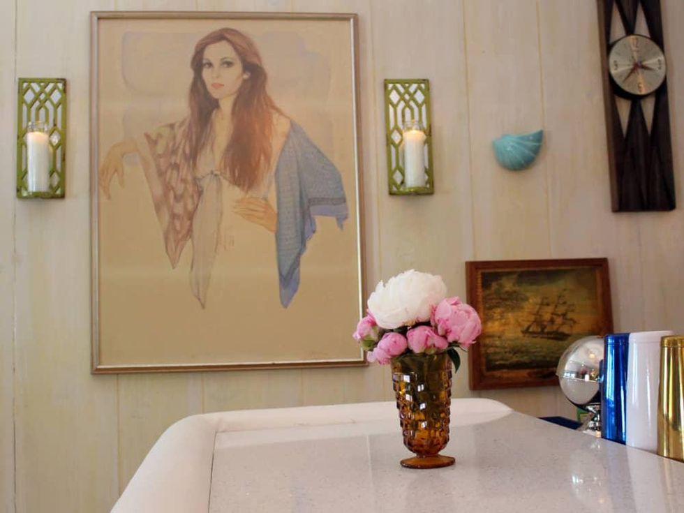 Kitty Cohen's Austin bar painting