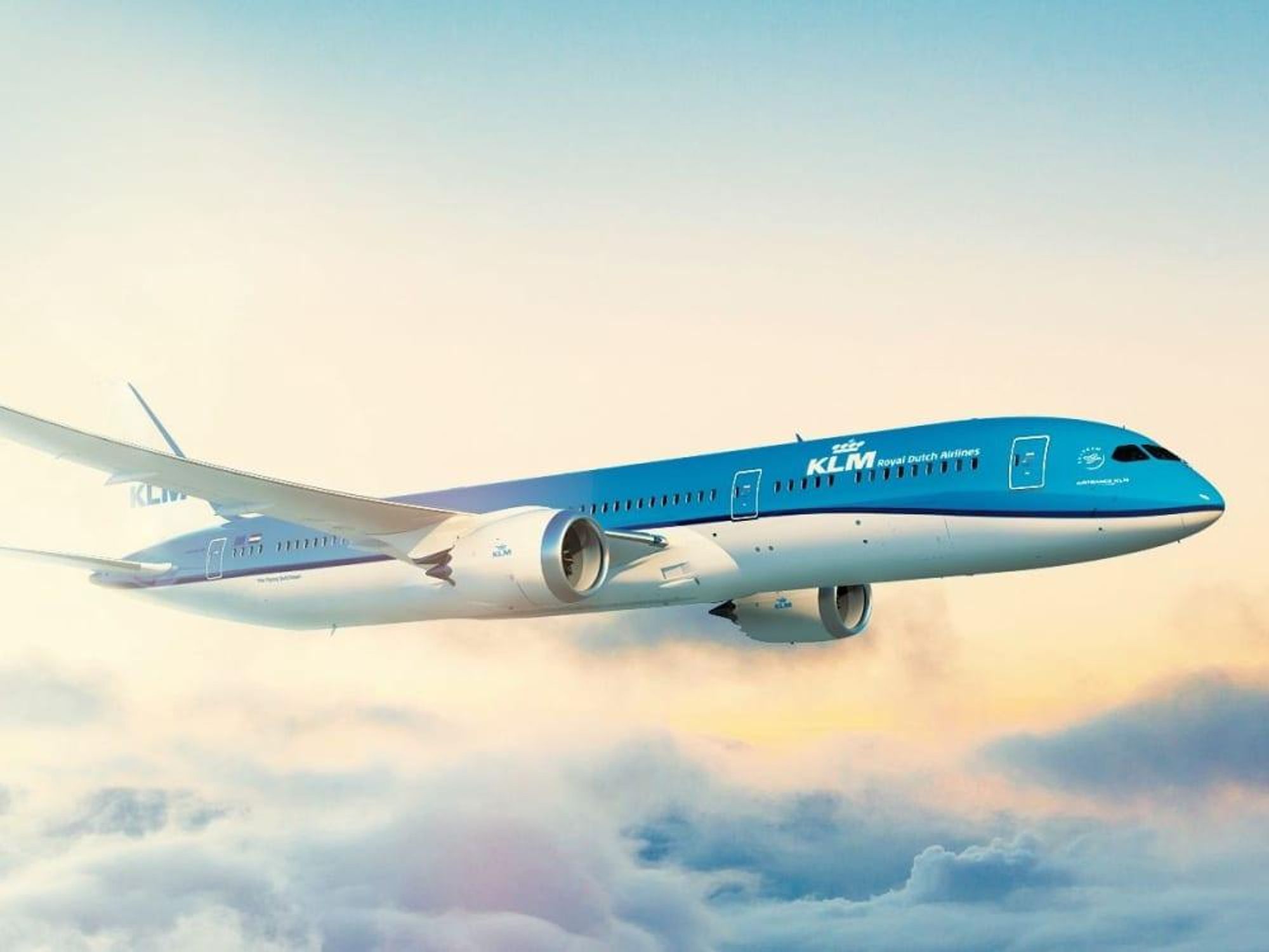 KLM plane
