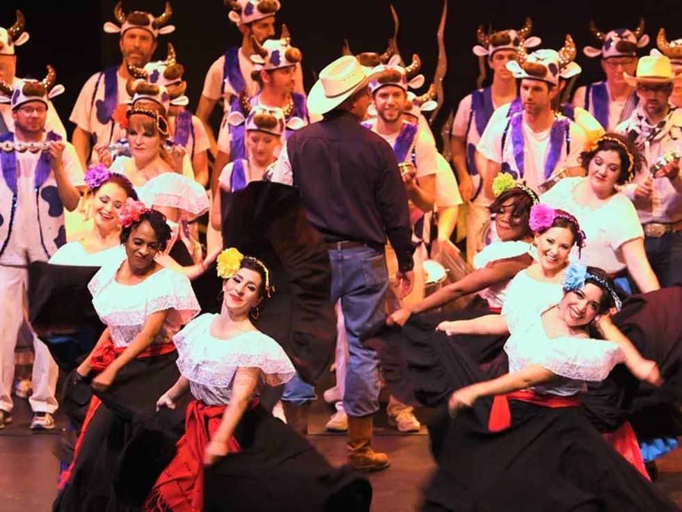 KLRU PBS Arts in Context Austin Samba School Texas! A Horse Opera Cielito Lindo 2016