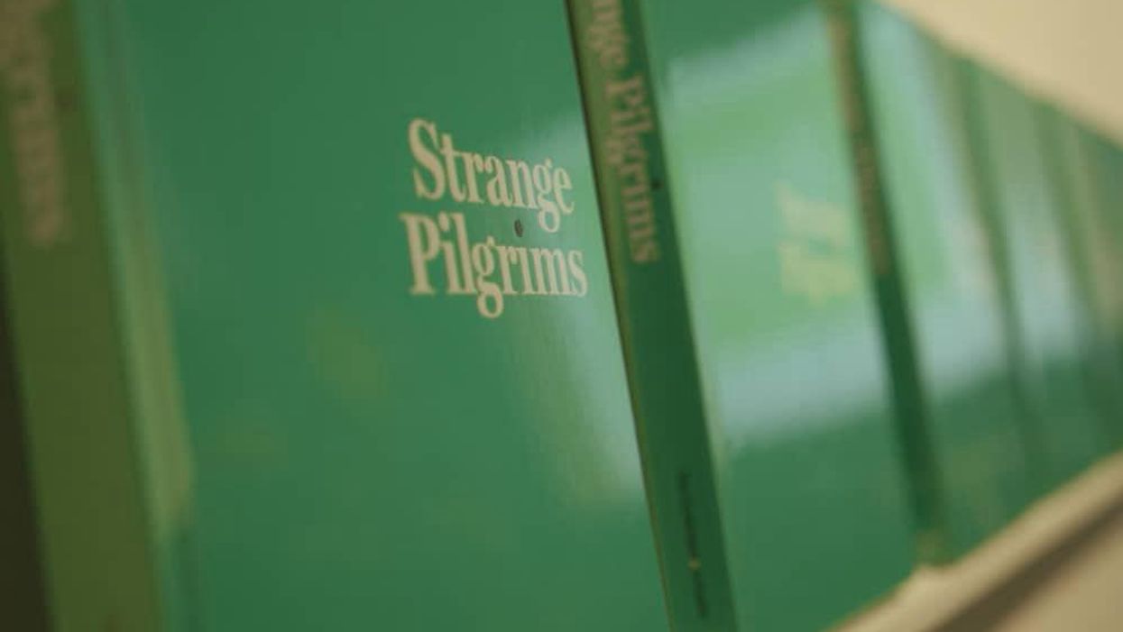 KLRU PBS Arts in Context Strange Pilgrims Contemporary Austin Gabriel Garcia Marquez book catalogue