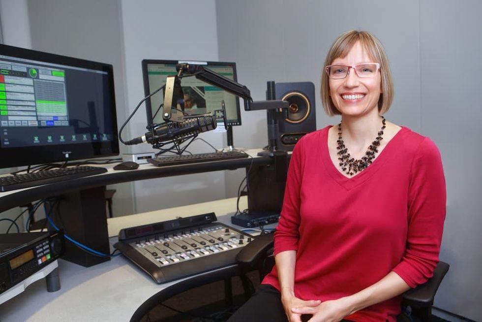 KMFA headquarters building studio