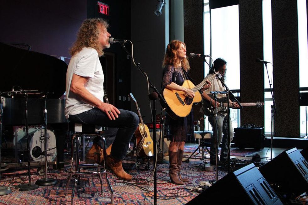 KUTX Studio 1A Patty G Robert Plant