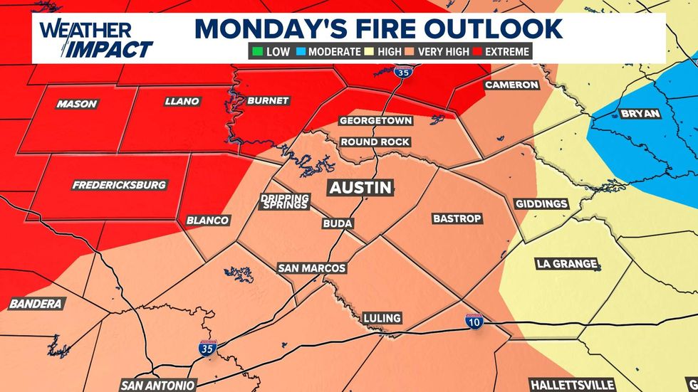 KVUE forecast 3/17/2025