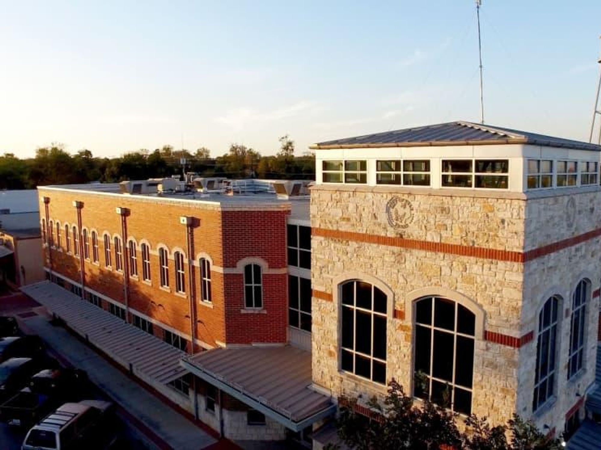 Kyle Texas downtown water tower