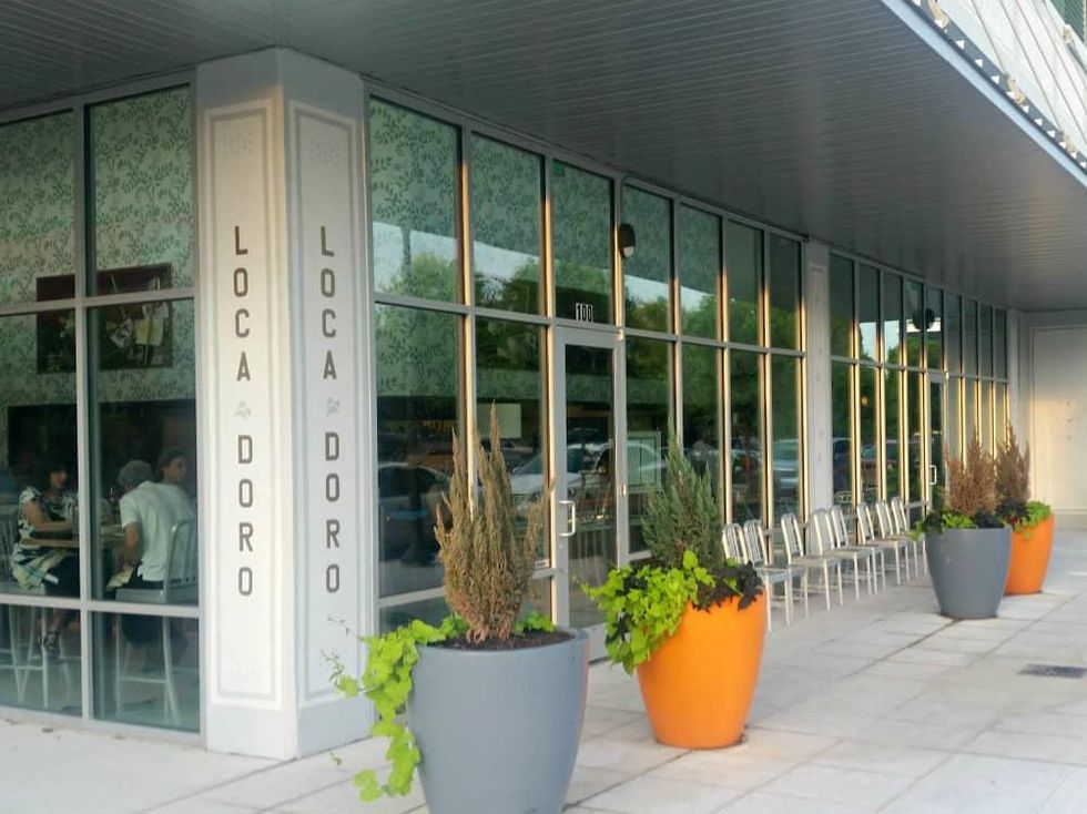 L'Oca D'Oro Austin restaurant Italian exterior front