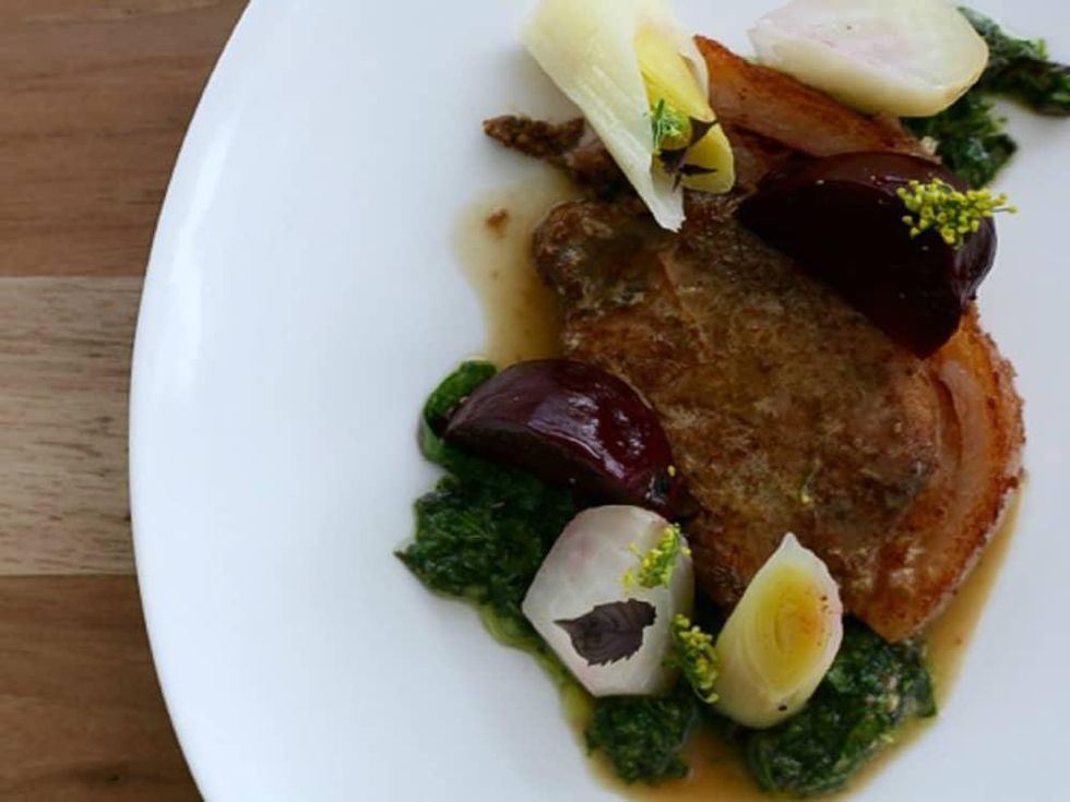 L'Oca D'Oro Austin restaurant Italian pork dish