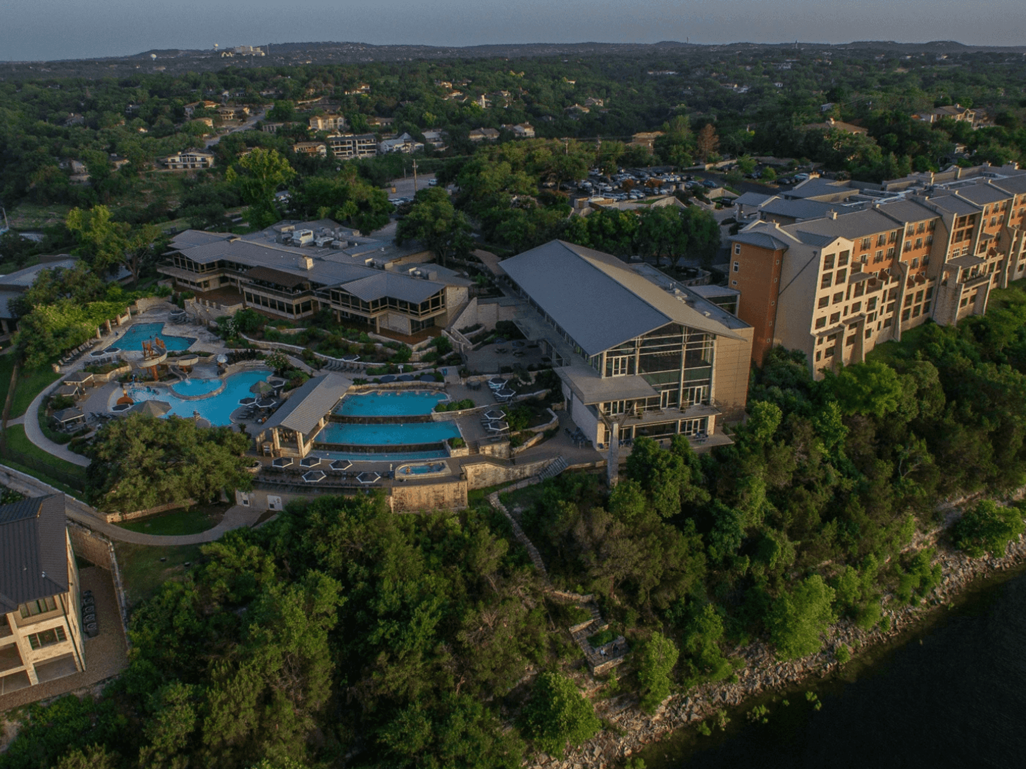 Lakeway Resort & Spa aerial shot