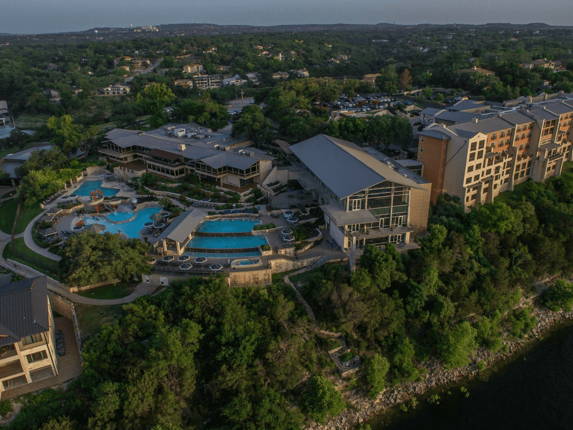 Lakeway Resort & Spa aerial shot