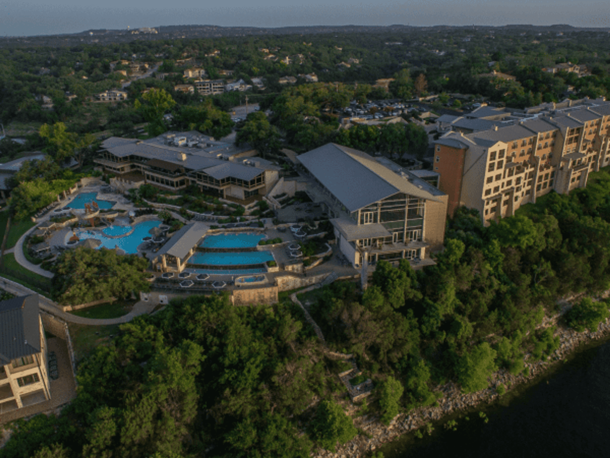 Lakeway Resort & Spa aerial shot