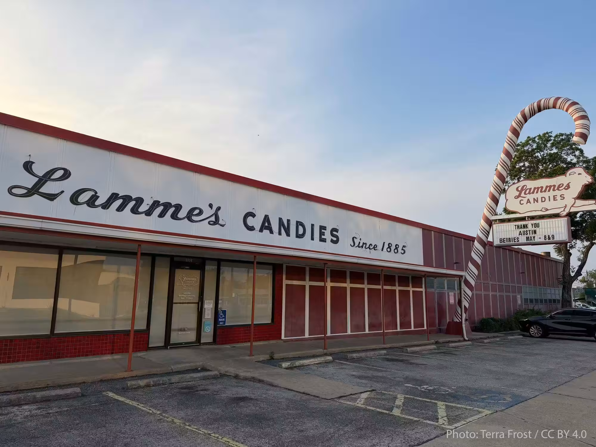 Lammes Candies Austin exterior