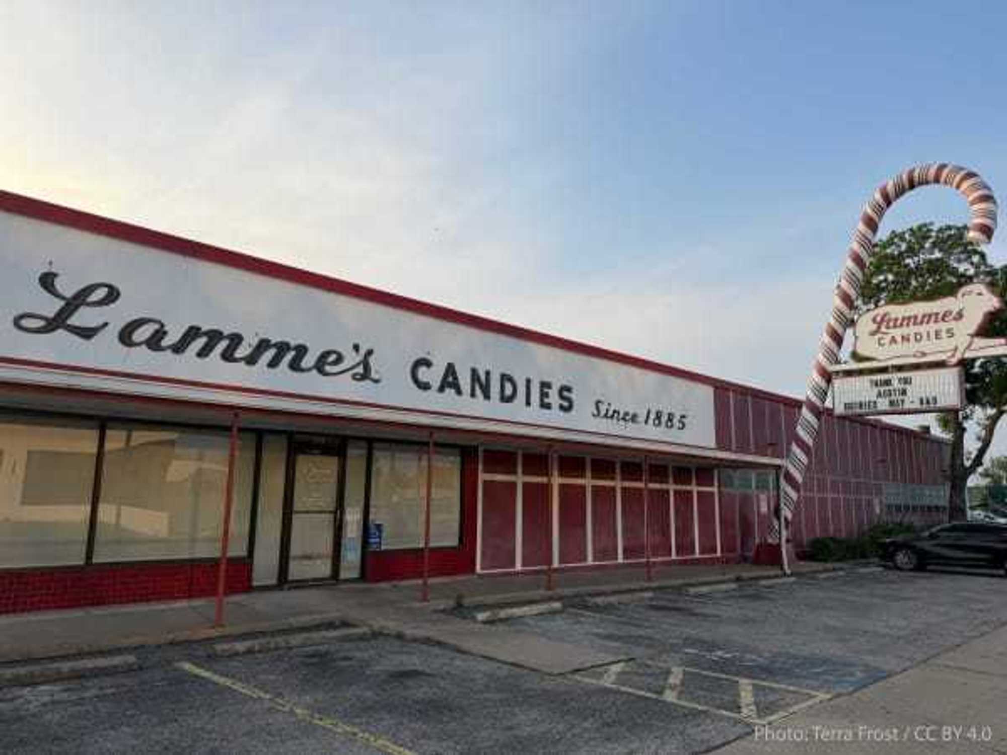 Lammes Candies Austin exterior