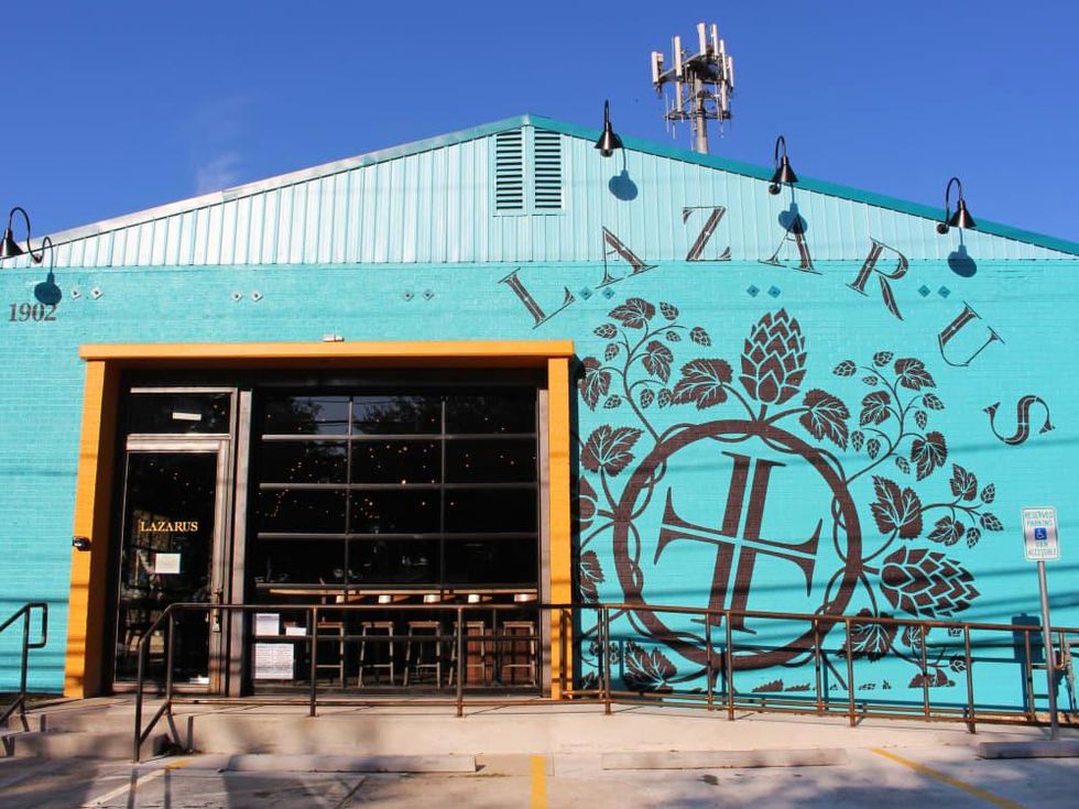 Lazarus Brewing Company brewery Austin exterior
