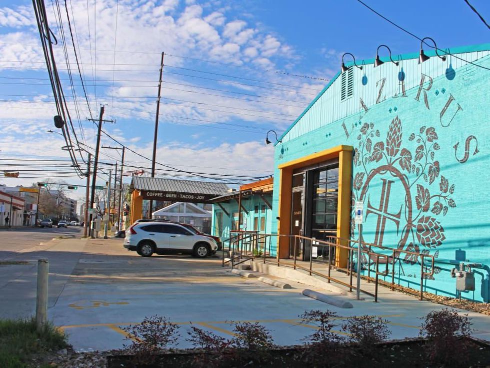 Lazarus Brewing Company brewery Austin exterior