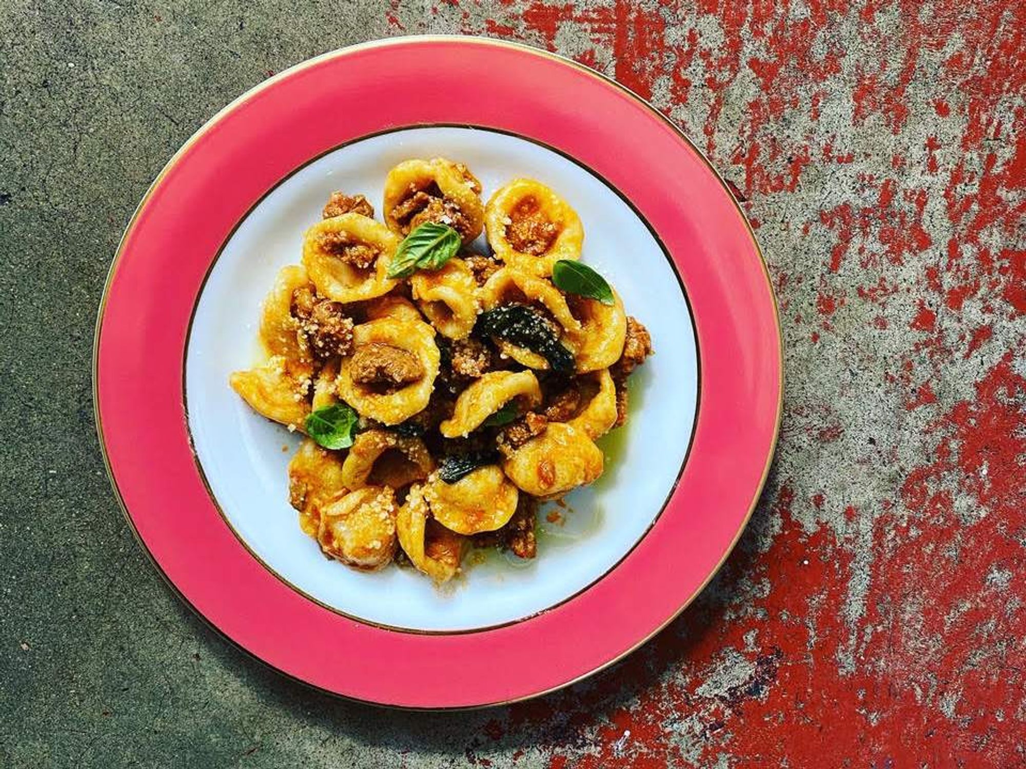 Le Cowboy pasta dish