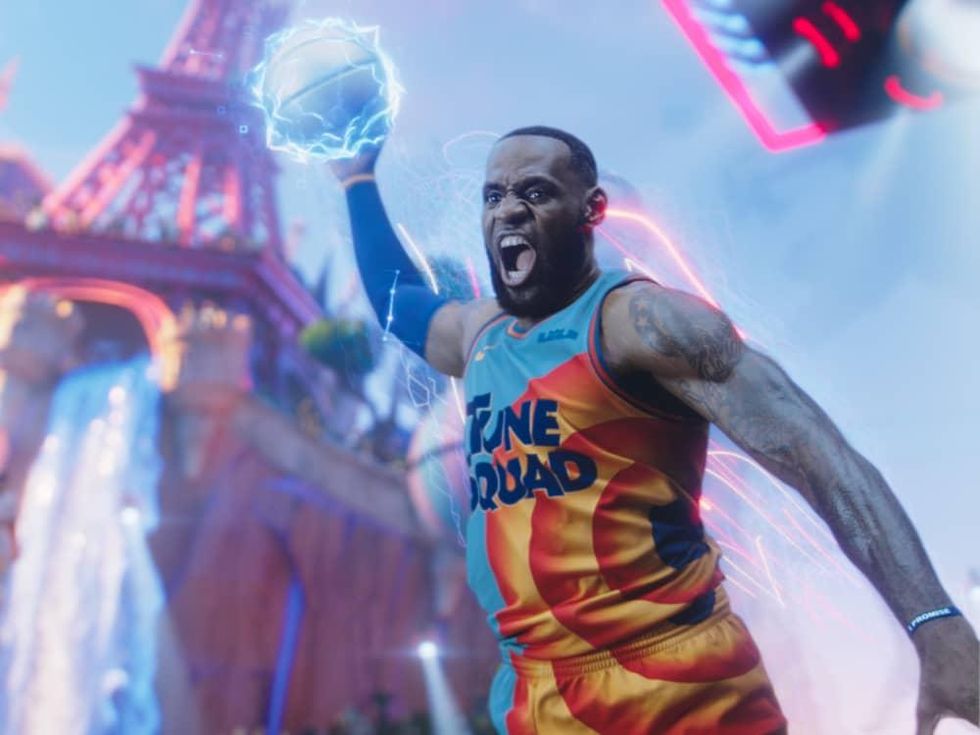 LeBron James in Space Jam: A New Legacy