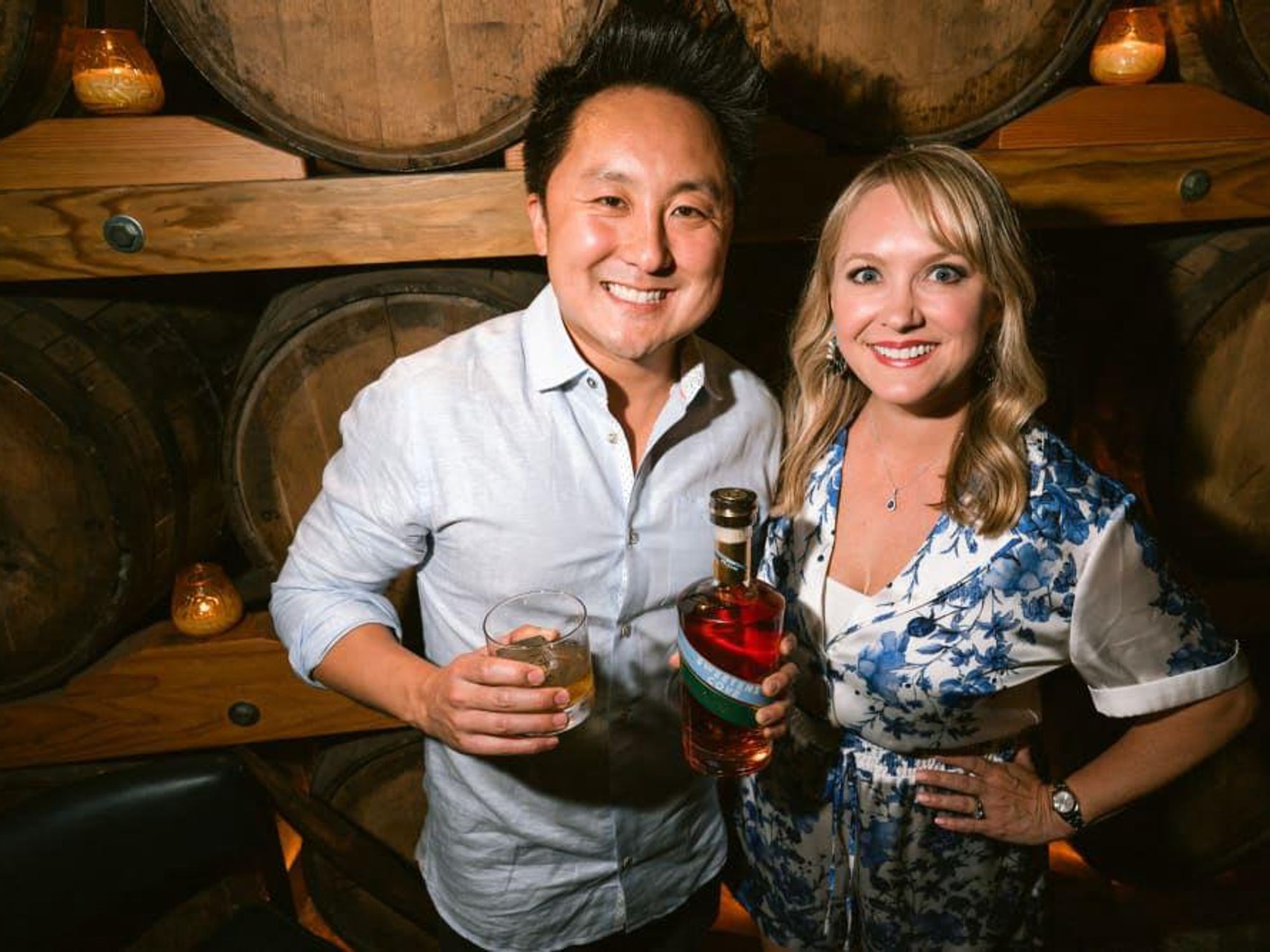 Leon and Tiff Chen with Sweetens Cove