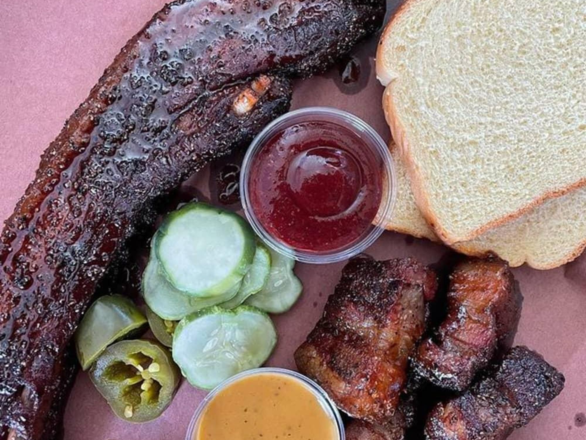 LeRoy and Lewis barbecue