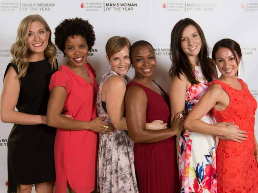 Leukemia & Lymphoma Society\u2019s Man & Woman of the Year Gala_Team Krystal_2015