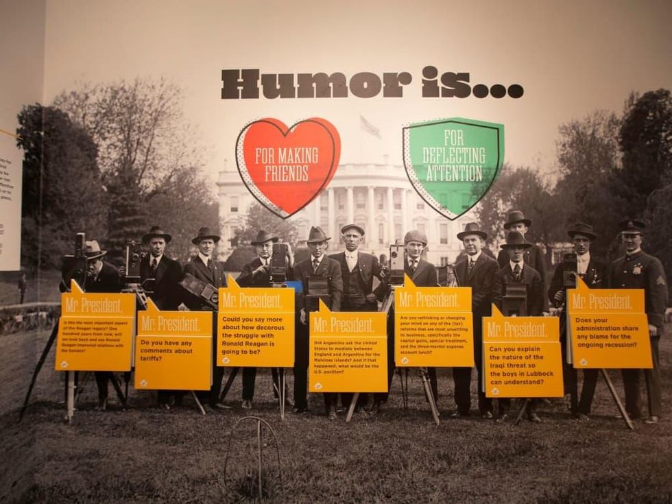 Liberty & Laughter exhibit