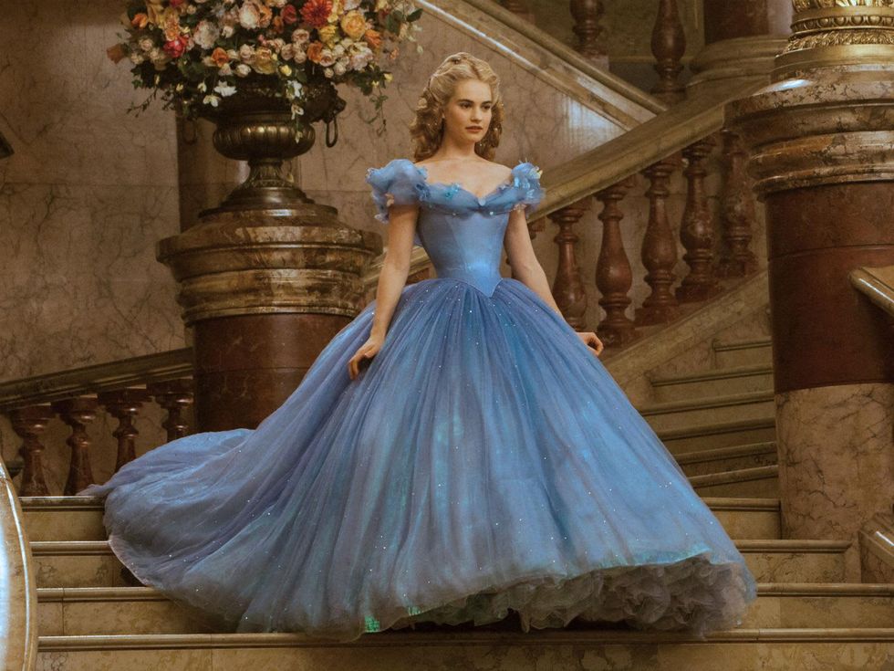 Lily James in Cinderella
