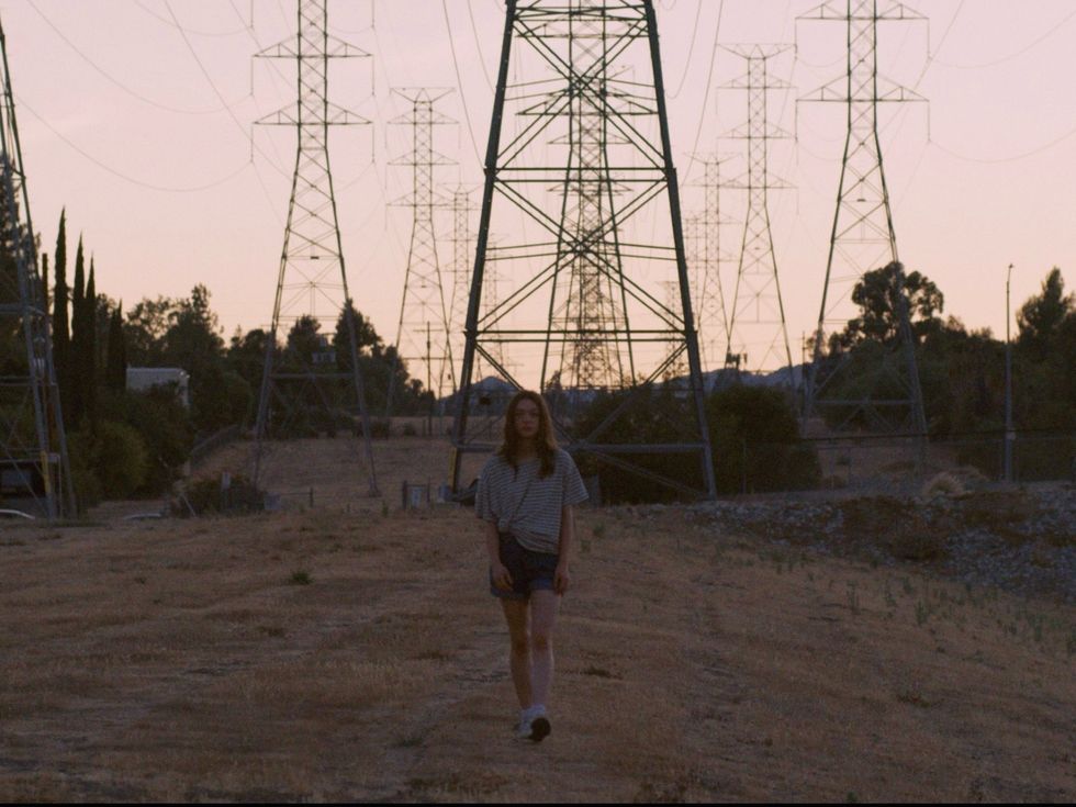 Lily McInerny in Palm Trees and Power Lines